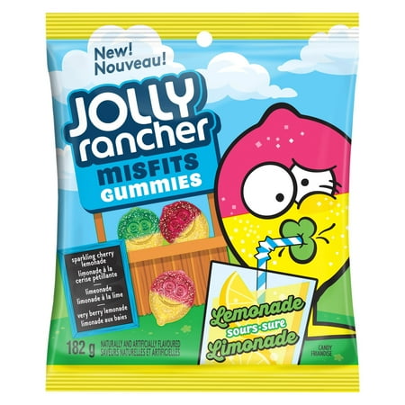 JOLLY RANCHER MISFIT Gummies, Lemonade Sours