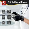 thumbnail image 2 of Schneider Nitrile Exam Gloves -XXL, 1000-ct Box,Black Disposable Gloves Latex-Free, Powder-Free, Food Safe, Medical Gloves for Cooking, Cleaning, Examination, 2 of 6