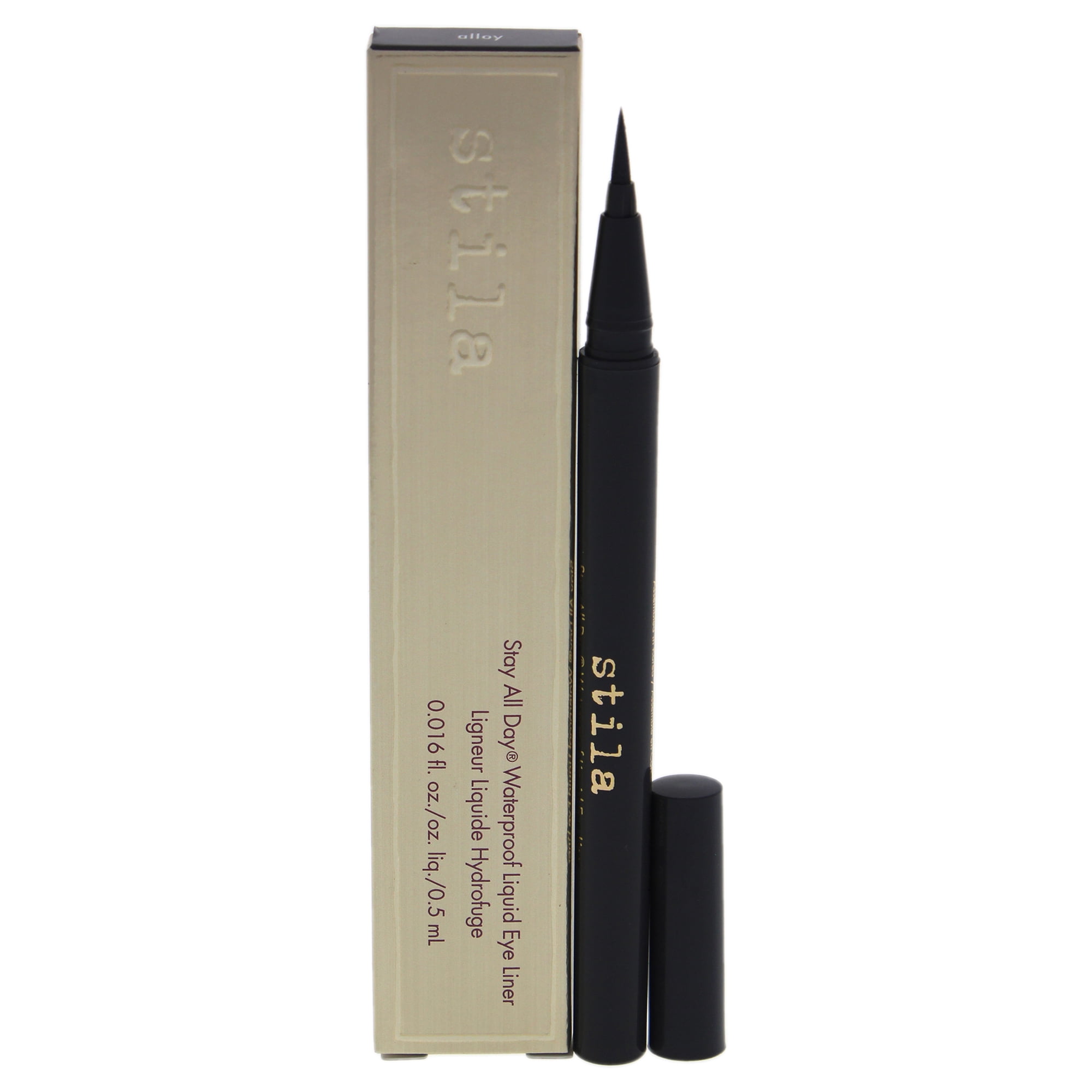 Søndag Forsøg Eksperiment Stila Stay All Day Waterproof Liquid Eye Liner - Dark Brown Eyeliner 0.016  oz - Walmart.com