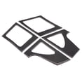thumbnail image 3 of 4 Uds. Cubierta De Ventilación De Aire Para Salpicadero, Embellecedor De Fibra De Carbono, Ajuste Izquierdo/derecho Para Mitsubishi Lancer 2008-2016, 3 of 7