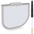 thumbnail image 1 of Uszily 5231El1001C Reemplazo del filtro de pelusa para secadoras Lg y Kenmore Borde con sello de fieltro Trampa de pantalla de pelusa ultra duradera con cepillo para pelusas de ventilación de secadora, 1 of 1