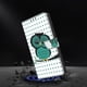 thumbnail image 4 of For Motorola Moto E15 4G Case Magnetic Clasp 3D Pattern Leather Wallet Phone Cover - Silver Flower, 4 of 5