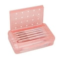 thumbnail image 2 of YAOMOBB Pencil Case for Pencils Transparent Stackable Pencil Box Large Capacity Bilayer Pencil Case Snap on Lid Desktop Organizer, 2 of 7