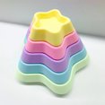 thumbnail image 3 of Kids Stacking Toy Silicone 5PCS Funny Baby Stacking Game Early Learning Toys, 3 of 10