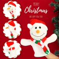 thumbnail image 2 of 11.8'' Plush Shark Hand Puppet with Open Movable Mouth for Storytelling Puppet Theater, 2 of 4