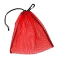 thumbnail image 4 of Bolsa de mensajero ligera de nailon para tenis, con capacidad para 30 pelotas de tenis rojo, 4 of 8