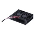 thumbnail image 4 of Carcasa para Raspberry Pi 4 B Funda protectora de disipación de calor de aleación de aluminio con ventilador, 4 of 5
