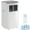 White, variant on EastVita 8,000 BTUs Portable Air Conditioner, Room Air Conditioner, 3-in-1 Cooling AC Portable Air Conditioner with Fan & Dehumidifier, Standing AC, Ventless Floor AC