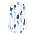 thumbnail image 4 of Cardigan Court pour Femme, Cardigan à Manches Longues à Imprimé Floral à la Mode, Veste Haut, Vestes pour Femmes Légères en Liquidation, 4 of 6