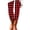 Dark Red, variant on Christmas Leggings for Women High Waisted Ankle Length Seasonal Printed Leggings Soft Brushed Pants Light Pink M