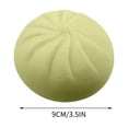 thumbnail image 5 of KUKIDSVO Bun Stress Relief Toy, Soft Silicone Squeeze Ball, Portable Anxiety Relief Fidget Toy for Kids Adults(1Pcs, Green), 5 of 5