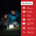 thumbnail image 2 of Farol solar para acampar LuminAid, inflable, LED, 75 lm, 2 of 7