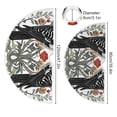 thumbnail image 4 of Ryvnso Christmas Tree Skirt Beautiful Flower Bird Xmas Tree Skirts Ornament Home Decorations 47.2", 4 of 6