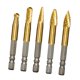 thumbnail image 4 of 5x Cárburo Babrias rotativas Brocas Die Function Tool giratorio portátil con vástago hexadecimal de pulgada para tallar la carpintería, 4 of 9