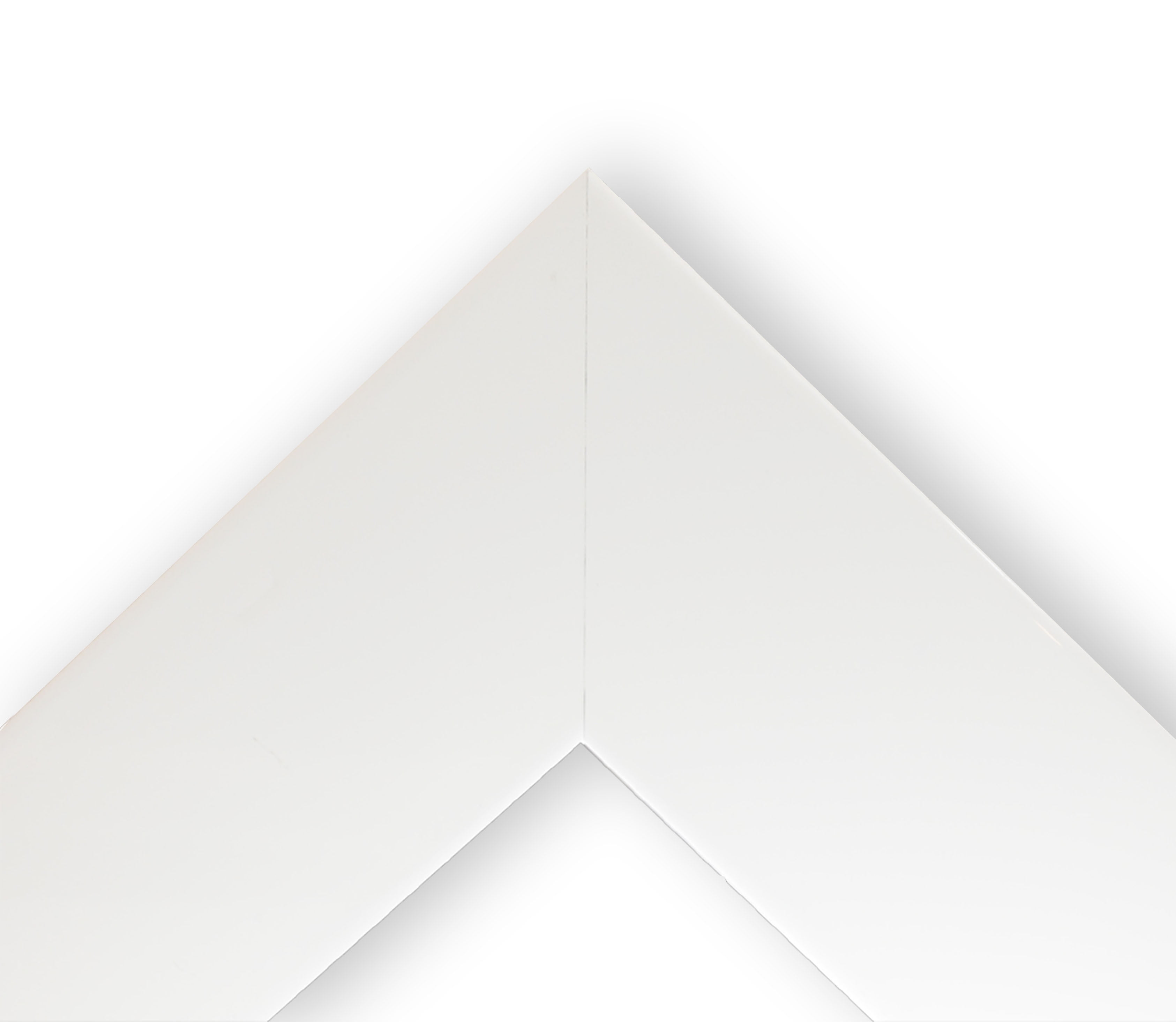 Rayne Beveled Full Length Wall Mirror 65.5"x32" Floor Mirror Gloss White