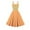 Yellow, variant on QUNYINEY Floral Womens Dresses Casual Sleeveless A-Line Dress Flowy V Neck Vacation Midi Sundress