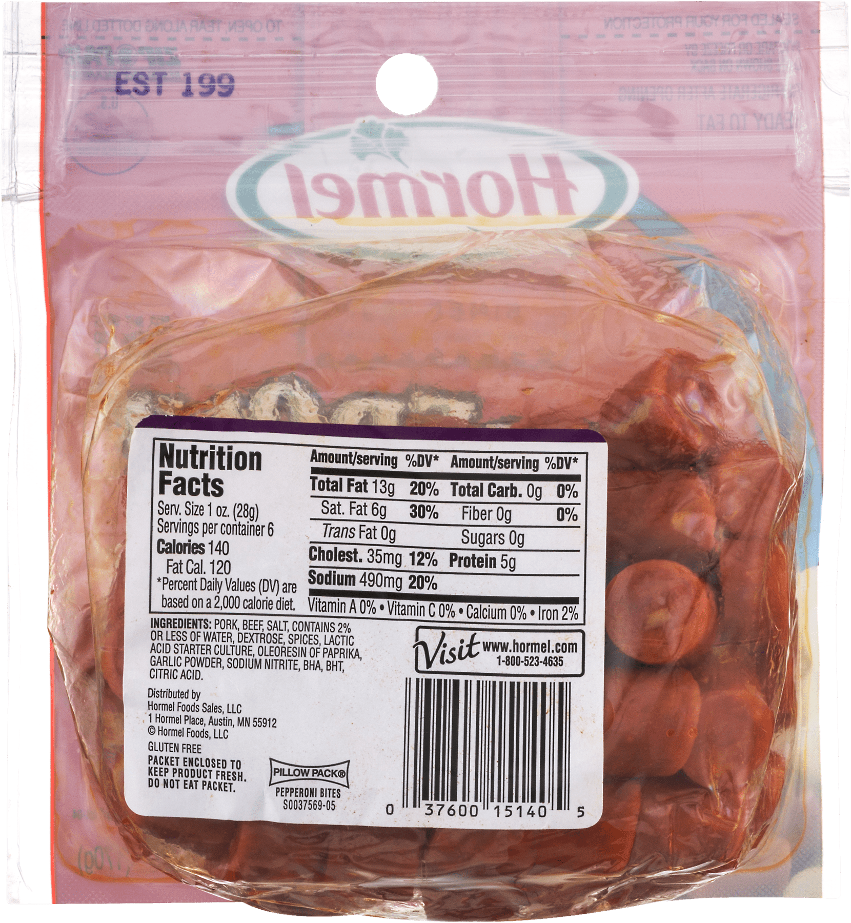 Hormel Turkey Pepperoni Nutrition Information Besto Blog