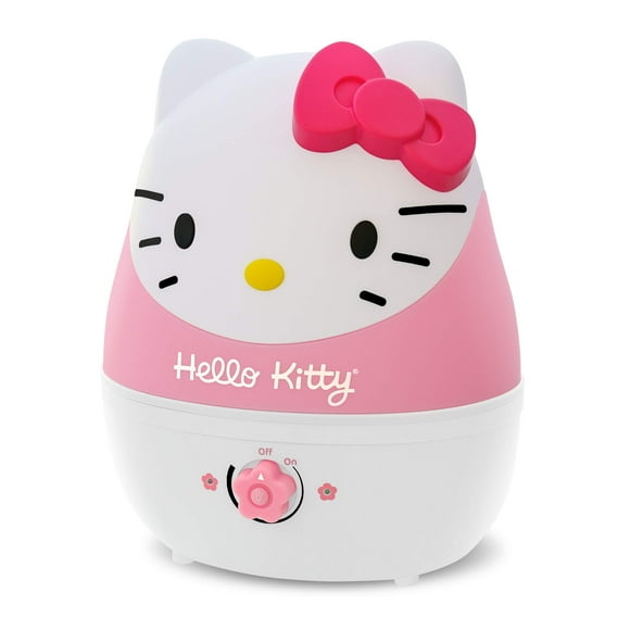 Crane Adorables Ultrasonic Cool Mist Humidifier, Filter Free, 1 Gallon, 500 Sq Ft Coverage, Whisper Quite, Air Humidifier for Plants Home Bedroom Baby
