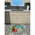 thumbnail image 3 of Carolines Treasures BB1878RUG Snowman with Buff Poodle Machine Washable Memory Foam Mat 19 X 27" multicolor, 3 of 4