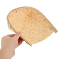 thumbnail image 4 of unbranded Magician Stage Performance Popcorn Dustpan Bamboo Double Layer Design for Events 1Pcs, 4 of 6