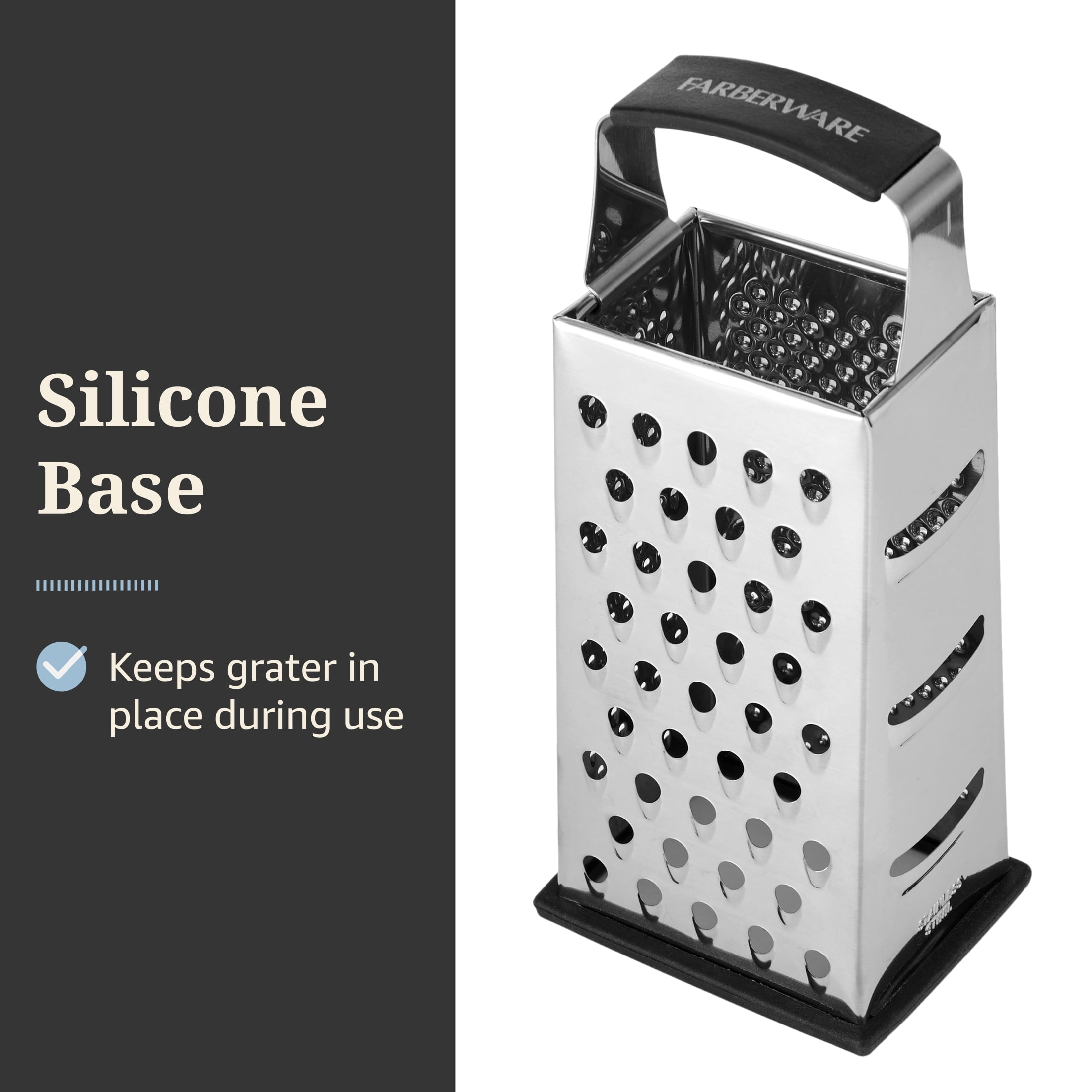 Farberware Professional Stainless Steel 4 Sided Box Grater