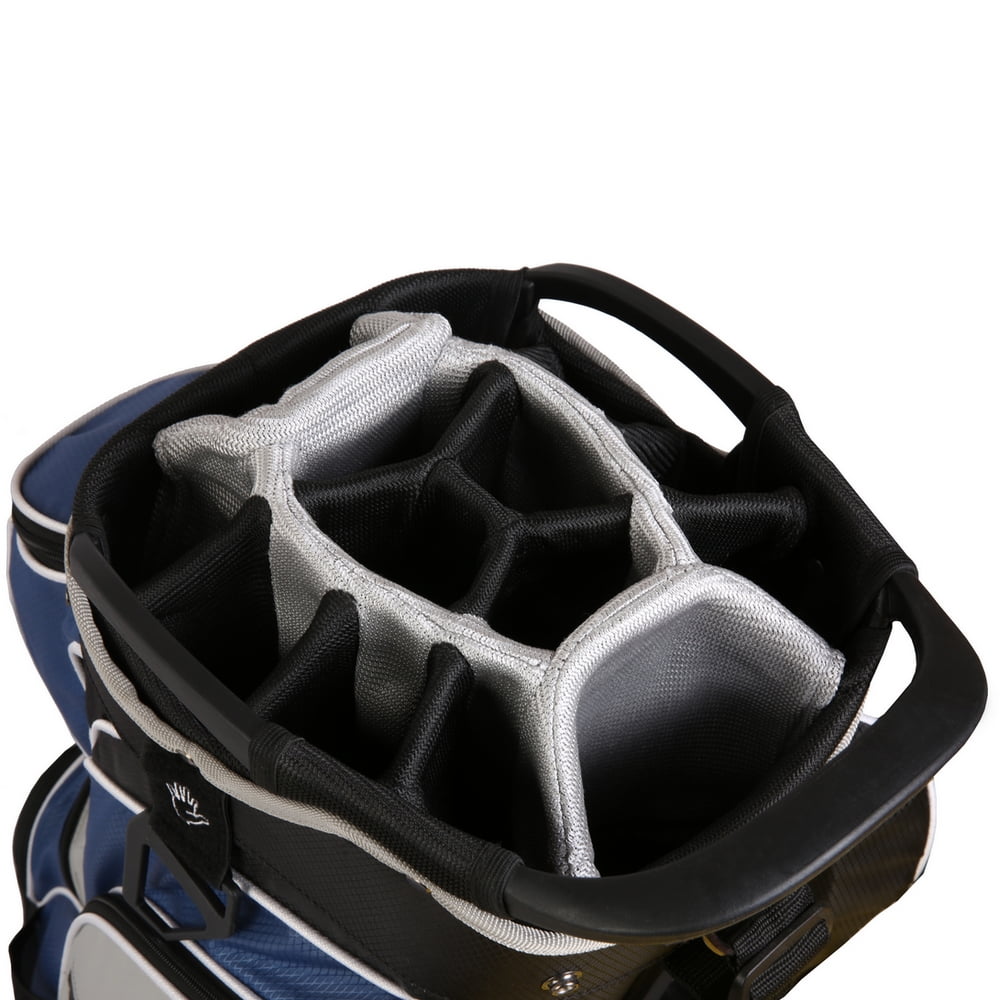 Caddymatic Cart Golf Club Bag, Polyester, 10 Pockets