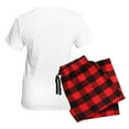 thumbnail image 6 of CafePress - Happy Camper T Shirt Pajamas - Women's Short Sleeve Print T-Shirt and Pants Light Cotton Pajama Set, 6 of 7