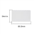 thumbnail image 3 of 100PCS RFID NFCsmart Chip Badge Clone 0 Sector Writable Tag UID Access Control Thin Card 13.56Mhz Rewritable Copy Key,100 * RFID NFC card,White, 3 of 8
