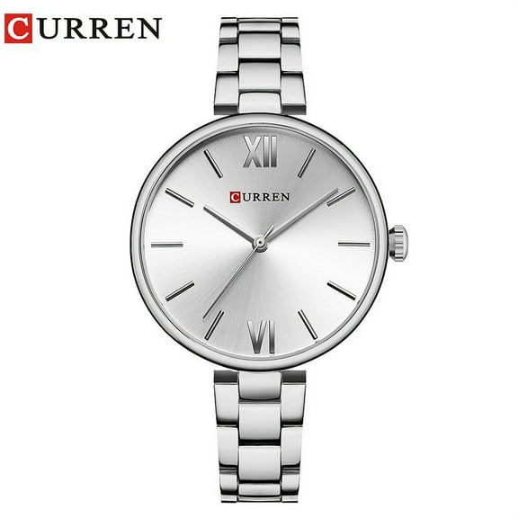 Quartz Watch for Women Fashion Stainless Steel Luxury Female Clock Quartz Wrist Watch Casual Waterproof Black Gold Watches