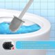 thumbnail image 2 of Toilet Brush, Flexible Silicone Toilet Brush, Quick Drying Toilet Brush And Container For Bathroom With Wall Mount, Gray Starlight, 2 of 4
