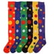 thumbnail image 2 of Nvzi 1 par de calcetines hasta el muslo para mujeres y niñas, novedosos calcetines largos de Halloween, divertidos, lindos y coloridos, calcetines altos por encima de la rodilla, verdes, 2 of 2