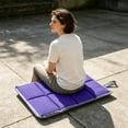 thumbnail image 6 of Werulen Foldable Oxford Cloth Outdoor Seat Cushion, Portable Waterproof Camping Mat Hiking, Thick Soft Padding Stadium Bleachers, Lightweight Compact Seat Pad Picnic, Versatile Fishing Travel Cushion, 6 of 6