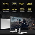 thumbnail image 2 of Monitor Gamer Curvo 49" SAMSUNG Odyssey OLED G9 G93SC 0.03ms 240Hz Doble QHD OLED HDMI 2.1 DisplayPort 1.4 Altavoces Adaptative Sync, 2 of 6