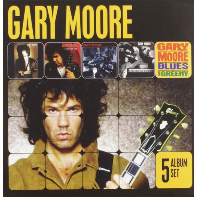 Conjunto de 5 Álbumes EMI Gary Moore