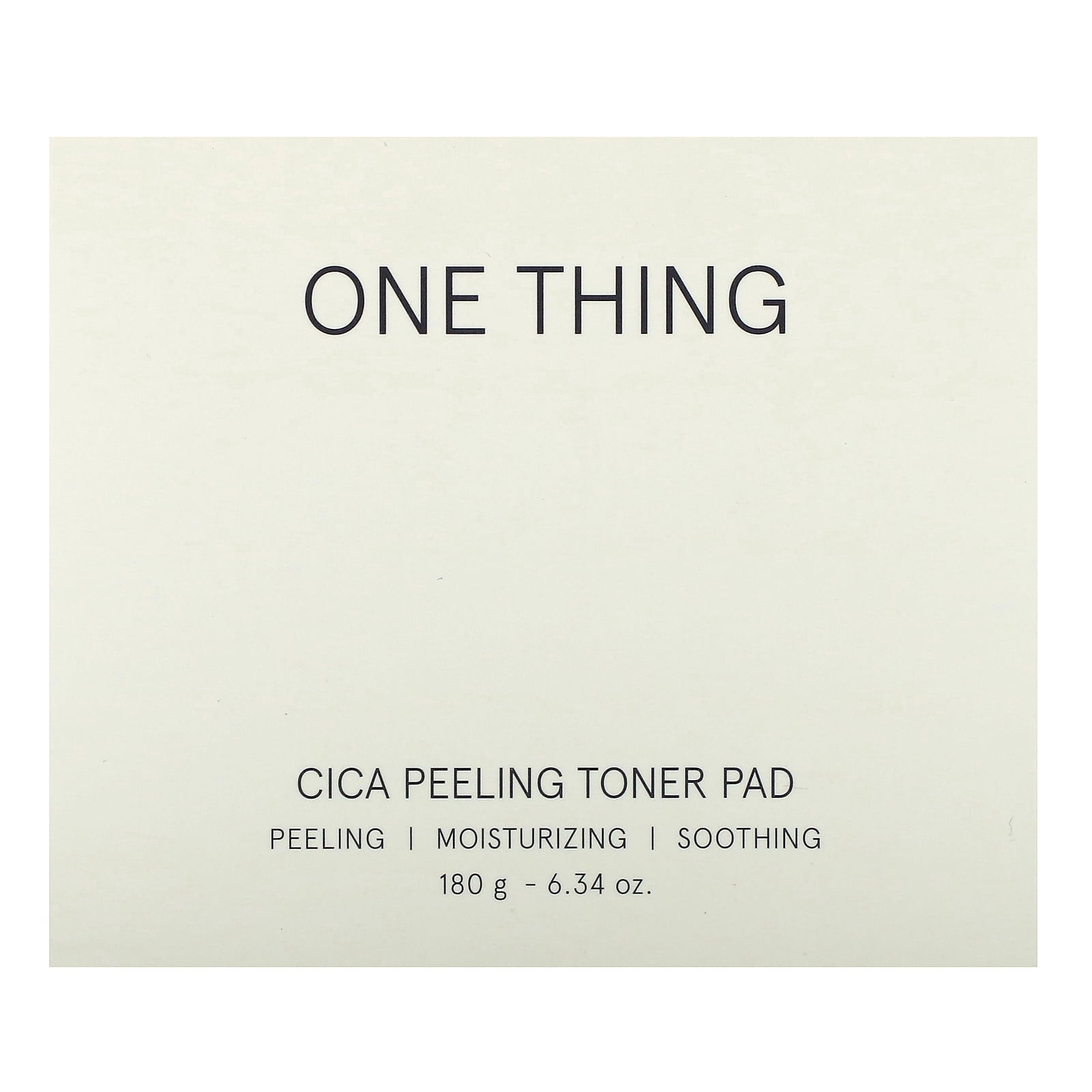 One Thing Cica Peeling Toner Pad, 6.34 oz (180 g)