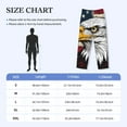 thumbnail image 4 of Lsque American Bald Eagle Print Men's Pajama Pants, Lounge Pant - Comfortable Home Wear,Elastic Waistband, Stylish Design-Large, 4 of 9