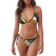 thumbnail image 1 of Fotbe Stained Glass Cat Art Traje de Baño para Mujer de Dos Piezas – Bikini Sexy de Tirantes Tipo Halter con Diseño Triangular, 1 of 6