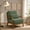 Dark Green + Wood+Fabric + Foam, variant on Wooden Lounge Chair WL RR