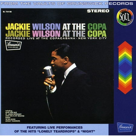 Jackie Wilson at the Copa (CD) (Remaster) (Best Of Jackie Evancho On The Web)