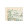 thumbnail image 4 of Historic Nautical Map - Oceania Sea Depth - Bartholomew 1892 - Vintage Wall Art, 4 of 4