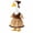 C, variant on Fall Paisley Goose Attire, 23 Inch Porch Goose Clothing, Floral Dress for Outdoor Statue, High-Quality Garden Goose Outfit, Whimsical Harvest Festival Decor​