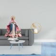 thumbnail image 2 of Adorno De Cristal Acrílico, Escultura Decorativa Independiente Con Base De Figura Metálica, Ideal Para Fiestas, Hogar, Estantería, Festivales, Dormitorio, Pasillo, Chimenea, Sala De Estar U, 2 of 8