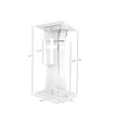 thumbnail image 2 of FixtureDisplays® Plexiglass Acrylic Podium Clear Lectern Church Pulpit With Cross décor 1803-311, 2 of 5