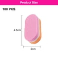 thumbnail image 2 of Dinheiro Mini bloque de limas de uñas, pulidores de uñas para uñas, mini bloque de pulido de doble cara para herramientas de manicura 100 piezas, 2 of 5