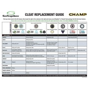Softspikes Stealth PINS Golf Cleat, 20 Count