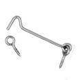 thumbnail image 3 of Wideskall 5" inch Heavy Duty Zinc Plated Wire Gate Hook and Eye Latch Pack of 12, 3 of 4