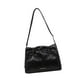 thumbnail image 5 of Bolso de mano para mujer, bolso tote con lazo, elegante, con cremallera, bolso de mano, bolso de hombro Negro, 5 of 9
