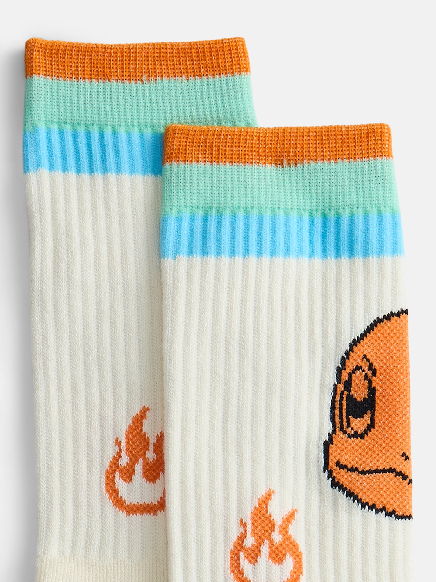 Pokemon Men's Athletic Crew Socks, 3-Pack, Sizes 8-12