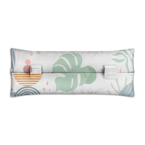 Retro Tribal Mastectomy Pillow - Post Heart Surgery Seatbelt Cushion, Bohemian Style, Universal Fit