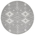 thumbnail image 4 of SAFAVIEH Kilim Phelim Tribal Area Rug, Grey/Ivory, 3' x 5', 4 of 9